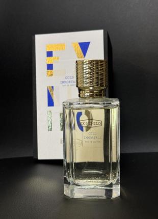 Парфюмированная вода ex nihilo gold immortals