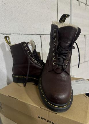 Ботинки (ботинки) берцы dr. martens мартинсы кожаные