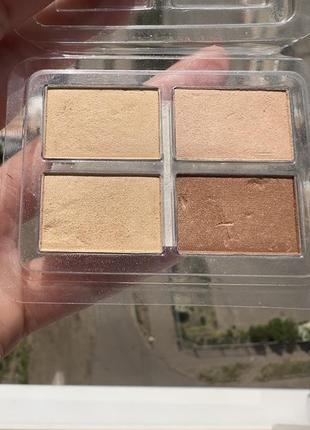 Bourjois paris delice de poudre bronzing highlighting powder  хайлайтер тестер