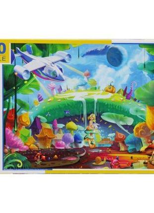 Пазли " магічна планета", 500 елементів картон різнобарв'я