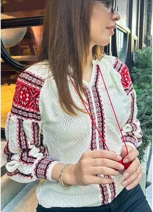 Трикотажная вышиванка