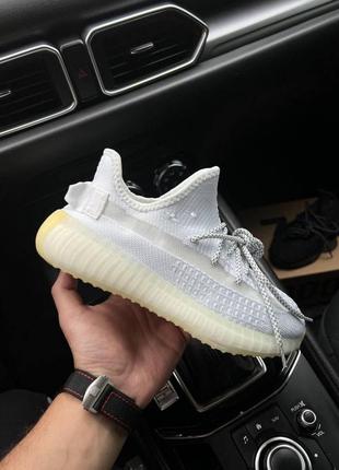 Кроссовки женские adidas yeezy boost 350 all white