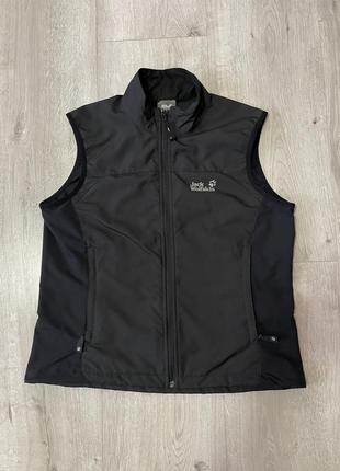 Жіноча жилетка jack wolfskin нейлонова