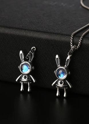 Подвеска заяц на цепочке