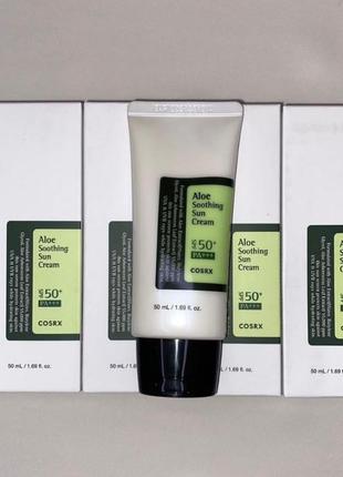 Сонцезахисний крем cosrx aloe soothing sun