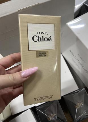 Chloe love парфумована вода 75мл