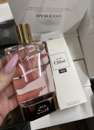 Тестер chloe love парфумована вода 75мл