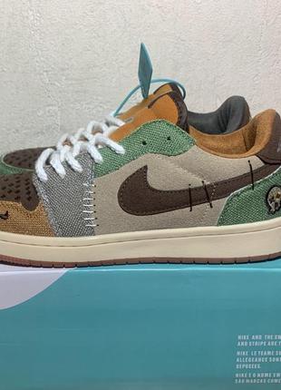 Чоловічі кросівки air jordan 1 retro low og zion williamson voodoo