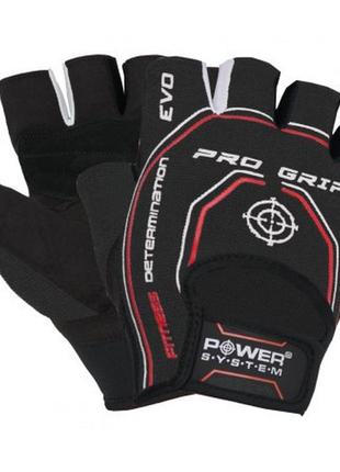 Перчатки для фитнеса pro grip evo xs power system черный (2000002545255)5 фото