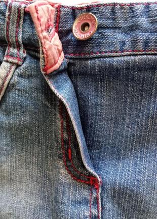 Коротка спідниця стрейч джинс4 фото