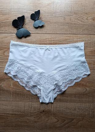Высокие трусики с кружевом eur 40