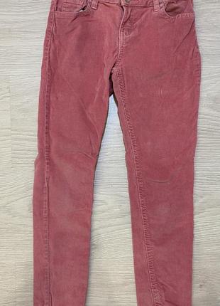 Вельветові штани skinny, denimco, 7/8 років