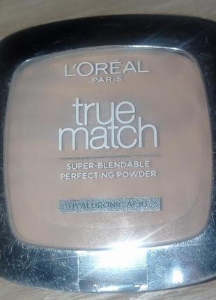 Пудра loreal thrue match