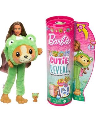 Barbie cutie reveal: bunny/koala, dog/frog, teddy/delphin.