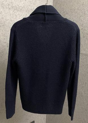 Синий свитер от бренда george4 фото
