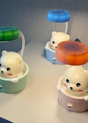 Дитяча настільна лампа з точилкою для олівців (lv0006)