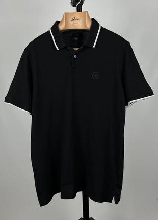 Премиальное поло от armani exchange
