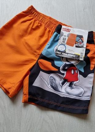 Пляжные шорты для мальчика mickey mouse 122/128