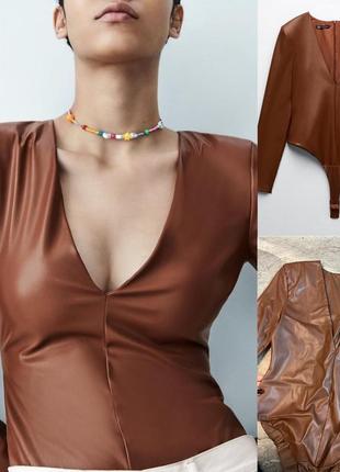 Новый шоколадный боди zara