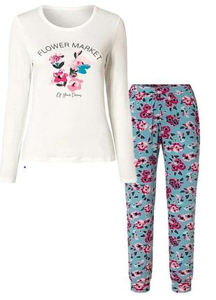 Пижама женская l 50-52 р esmara вискоза