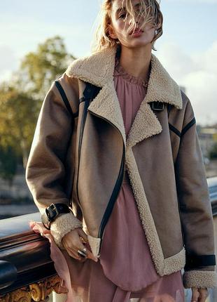 Дублянка дубленка курка zara зара