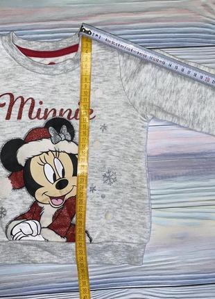 Свитшот новогодний с minnie mouse 86 3