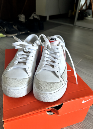 Кеды низкие nike blazer low platform2 фото