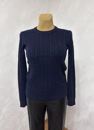Брендовый свитерик с узором «косы»