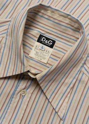 Dolce & gabbana vintage striped shirt  чоловіча сорочка