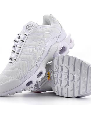 Кроссовки nike air max tn full white