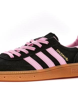 Кросівки adidas spezial black pink2 фото