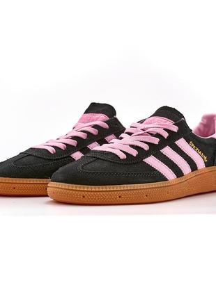 Кросівки adidas spezial black pink7 фото