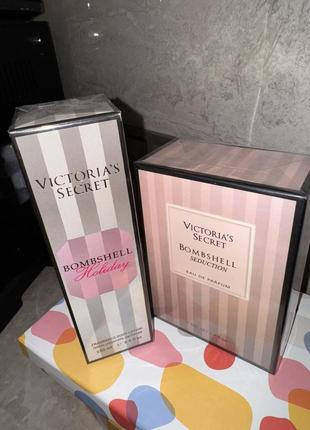 Парфюмированный набор victoria’s secret парфюма 100 мл+лосьон для тела оригинал
