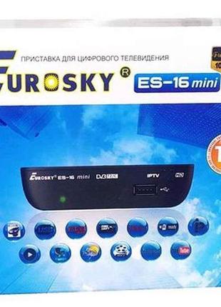 Тюнер т2 тюнер es-16miniiptvyoutube тм eurosky