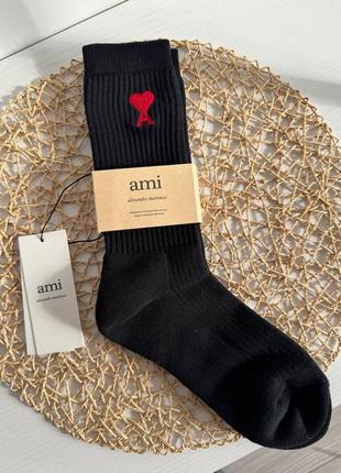 Брендовые женские теплые носки носка в стиле ami
