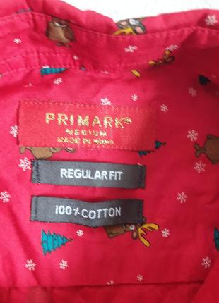 Новогодняя рубашка мужская 2