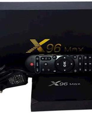 Приставка андроїд x96 max 4/32 s905x2 android 8.1 тм amlogic