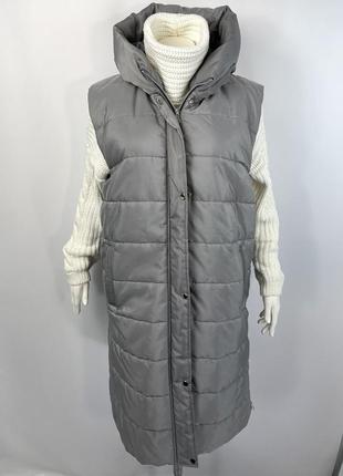 Жилет  однотонний  / oromiss / eu-40-42 / l-xl / стан ідеальний !!