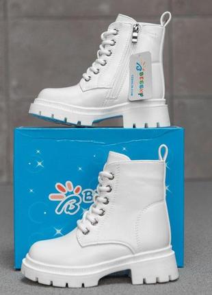 Детские ботинки tansi white тр6428