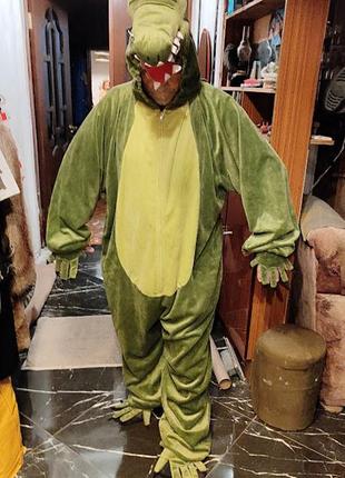 Костюм крокодила — на зріст 180 см-карнавал
