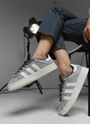 Женские кроссовки adidas campus grey нп4916