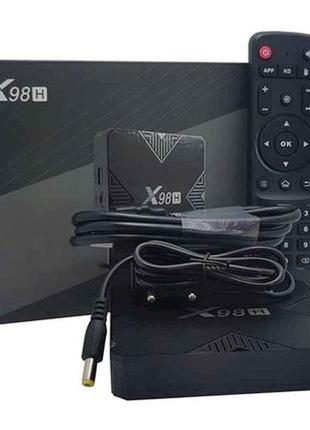 Smart приставка андроїд x98h 4/32 тм technosat