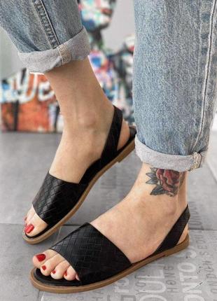 Женские сандали boteg black