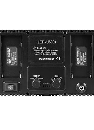 Лампа led camera light 29cm (e-600) battery 4