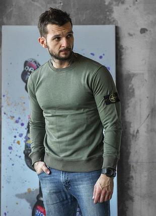 Світшот stone island oliva дс7423