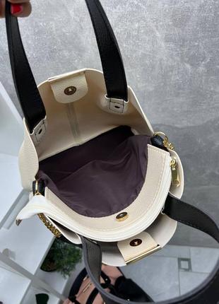 Женская стильная и качественная сумка из искусственной кожи темная пудра8 фото