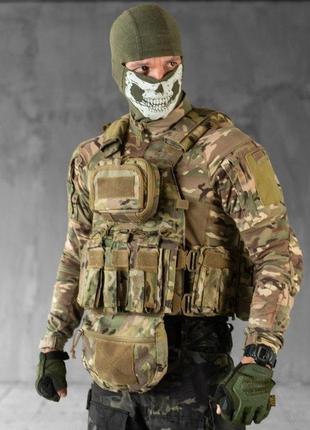 Люксова плитоноска yakeda cobra мультикам вт6053