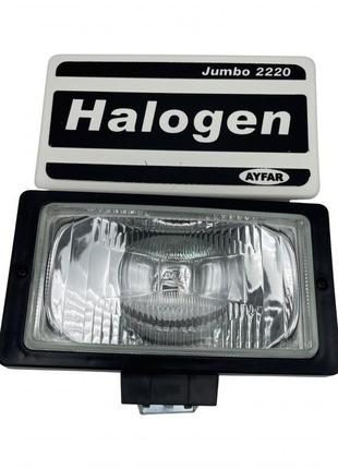 Фара дополнительная дальнего света 12-24v с защитной крышкой