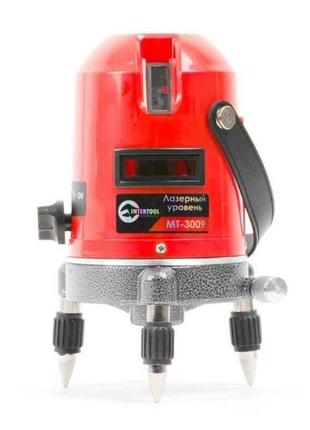 Рівень лазерний 2 лазерні головки mt-3009 тм intertool
