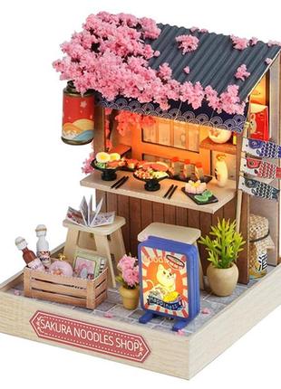 3d румбокс- конструктор  “магазин лапши” diy dollhouse
